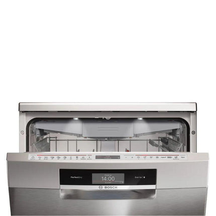 Bosch SMS8YCI01E 14‑Place Freestanding Series 8 Dishwasher, Stainless Steel