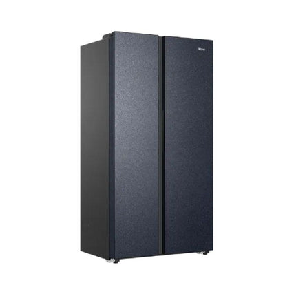 Haier 630L Side‑by‑Side Refrigerator – HRF‑IS630XM(BL) Twin Inverter, Gemstone Blue