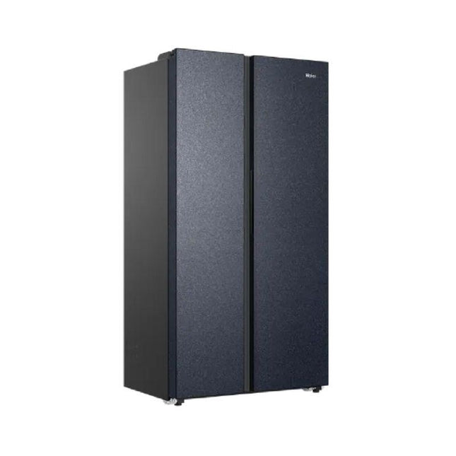 Haier 630L Side‑by‑Side Refrigerator – HRF‑IS630XM(BL) Twin Inverter, Gemstone Blue