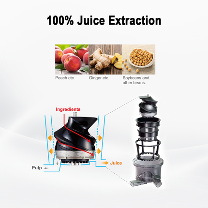 Panasonic MJ-L500 SLOW JUICER (150W) 1L CAPACITY