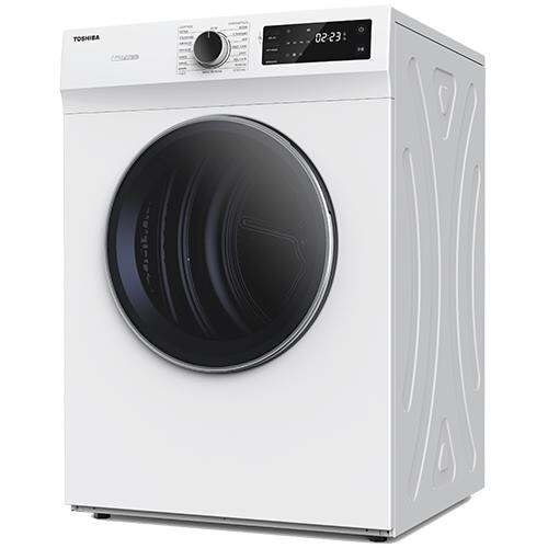 Toshiba 7kg tumble dryer TD-H80SEM (white) tdh80sem/TD-H80SEM(SK) (Silver) tdh80semsk machine dryer shirt (Free 1 x laundry net)