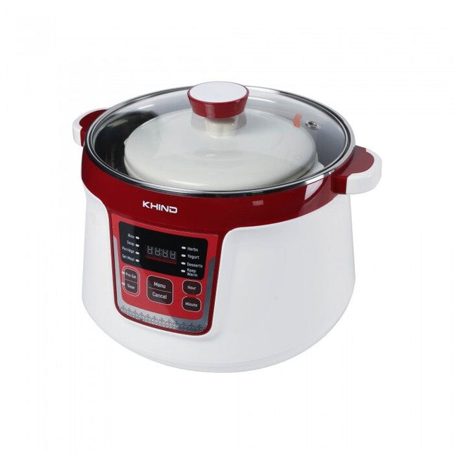 Khind DB32N Double Boiler 3.2L Stainless Steel with Ceramic Pot Boil Dry Protection Dandang Berganda 双层锅
