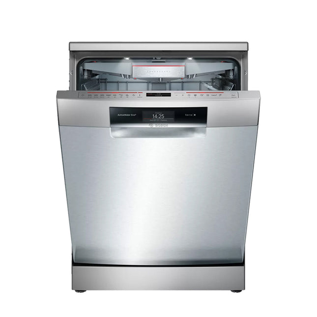 Bosch SMS88TI03E Serie 8 Freestanding Dishwasher 60 cm Stainless steel lacquered EcoSilence Series 2 SMV25BX03R Pencuci Pinggan