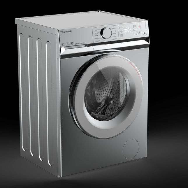 {COMBO} Toshiba 10.5KG Front Load TW-BL115A2M(SS) Washing Machine TWBL115A2MSS (Grey) + 8KG Condenser Dryer TD-K90MEM(SK) / TDK90MEMSK (Silver) (FREE Laundry Net)