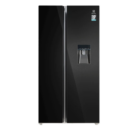 Electrolux [ ESE6645A-BMY ] Refrigerator (619L) Inverter QuickFreeze With Water Dispenser Side By Side Fridge ESE6645A-B