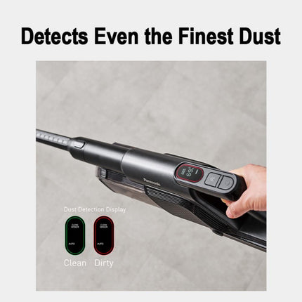 PANASONIC MC-SBR70 CORDLESS STICK VACUUM CLEANER POWERFUL, HYGIENIC, VERSATILE MC-SBR70KV47