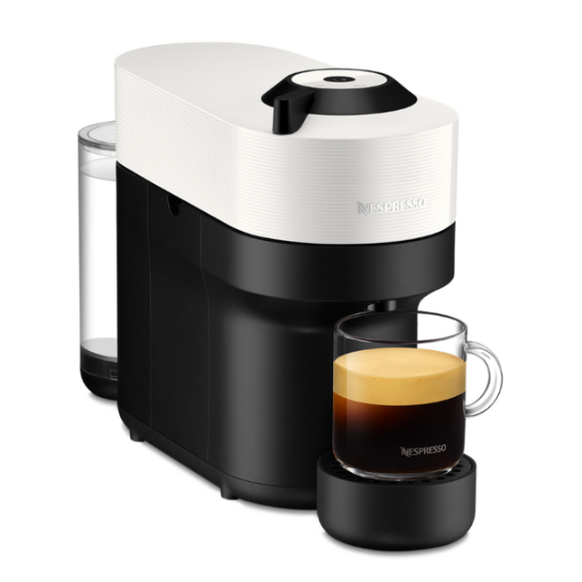Nespresso Vertuo Pop Coffee Machine GCV2-GB-WHNE One Touch Centrifusion Technology GCV2GBWHNE Mesin Kopi