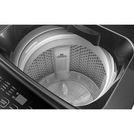 Top Load Washing Machine Sharp ESX8521 W53xD55xH93.5CM 8.5KG Dark Silver