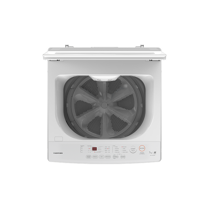 Toshiba 7.0KG Top Load Washer AW-M801AM(WW) / AWM801AMWW Washing Machine Mesin Basuh (White) (FREE LAUNDRY NET)