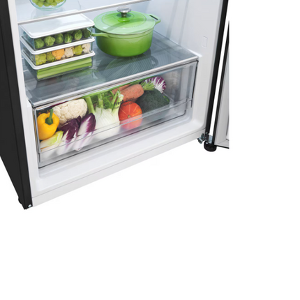 LG 410L Top Freezer GN-B372PQBK Inverter Fridge GNB372PQBK Refrigerator (Matt Black) Peti Sejuk
