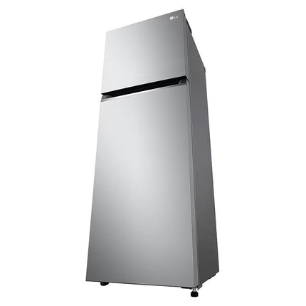 [SAVE 4.0] LG GV-B242PLGB 263L 2-Door Top Freezer Fridge in Platinum Silver Steel / GVB242PLGB
