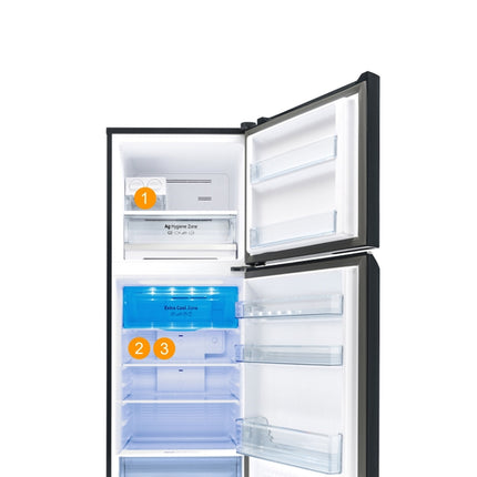 Panasonic NR-TV301BPKM 288L Inverter Energy Saving 2-Door Top Freezer Refrigerator Fridge - NRTV301BPKM