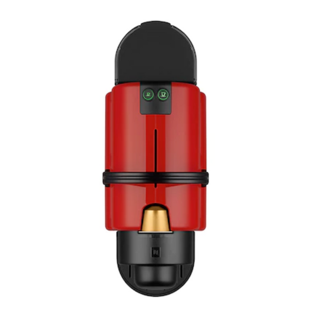 [FREE CAPSULE RACK] Nespresso C40-ME-RE-NE Inissia Coffee Machine Ruby Red - C40MERENE