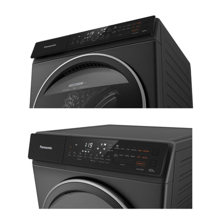 (FREE DELIVERY WITHIN KL) PANASONIC NA-V10FR1BMY  10KG INTERVER FRONT LOAD WASHER WITH AI SMART  NAV10FR1BMY