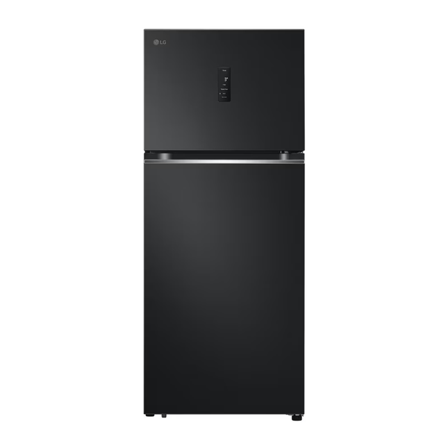 LG GN‑B372PQBK 410 L 2-Door Fridge, Essence Matt Black