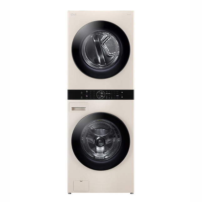 LG WT1410NHEE 14KG/10KG WashTower All-In-One Stacked Washer Dryer Beige/Beige