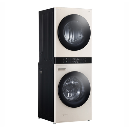 LG WT1410NHEE 14KG/10KG WashTower All-In-One Stacked Washer Dryer Beige/Beige