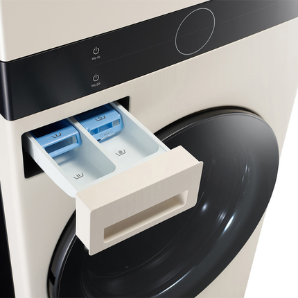 LG WT1410NHEE 14KG/10KG WashTower All-In-One Stacked Washer Dryer Beige/Beige