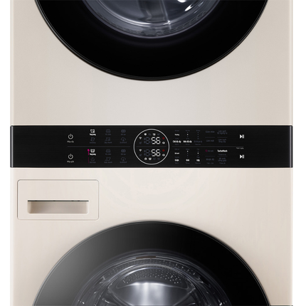 LG WT1410NHEE 14KG/10KG WashTower All-In-One Stacked Washer Dryer Beige/Beige