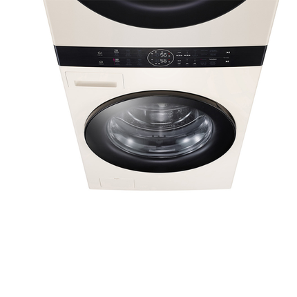 LG WT1410NHEE 14KG/10KG WashTower All-In-One Stacked Washer Dryer Beige/Beige