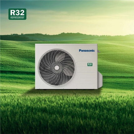Panasonic Standard Non-Inverter R32 Air Conditioner Big Flap 1.0HP 3 Star Rating Aircond CS-PN9WKH CSPN9WKH Penghawa Dingin