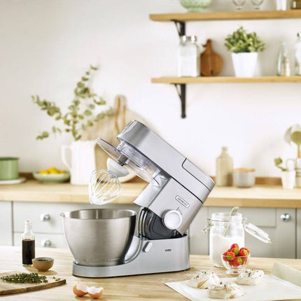 Kenwood Titanium Chef Baker XL Silver KVL85.004SI EasyWeigh™ scales Nesting DuoBowl™ KVL85004SI KVC3100S Mesin Pengadun