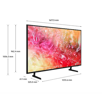 SAMSUNG 4K UHD DU7000 SMART TV UA43DU7000KXXM 43 Inch PurColor 4K Upscaling UA43DU7000KXXM TV Pintar 智能电视