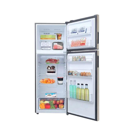 Haier HRF‑IT418XM(BE) 418 L 2‑Door Twin Inverter Refrigerator – Metal Beige