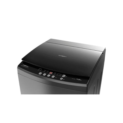 Sharp 17KG ESW17SM Top Load Washer Fully Auto Inverter Washing Machine WAH LEE STORE