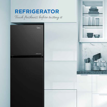 Midea 280L Inverter 2 Doors Fridge MDRT346MTB28-MY Refrigerator (Net Capacity: 236L ) MDRT346MTB28MY