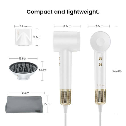 Laifen Swift Premium High SpeedHairDryer SLFPREMIUMWG 2 Button Control Lightweight SLFPREMIUMWG Pengering Rambut 吹风机