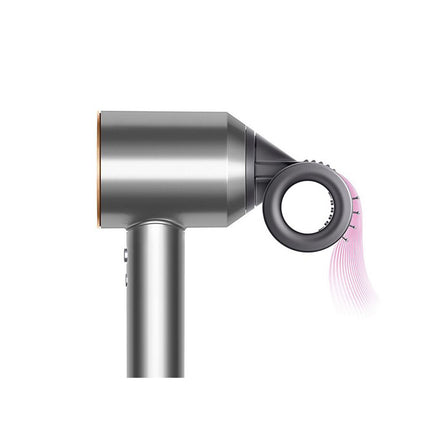 Dyson Hair Dryer ~4 Style Attachment~ HD15/BKNK, HD15/BNKBCO, HD15/IRFU (Black / NickelHair,  Iron / Fuchsia, Bright copper