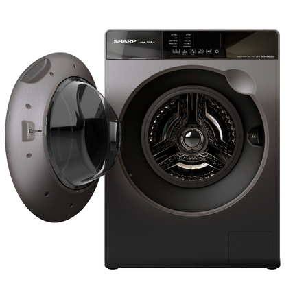 SHARP 10.5KG INVERTER FRONT LOADING WASHER [ ESFK1054SMG ]