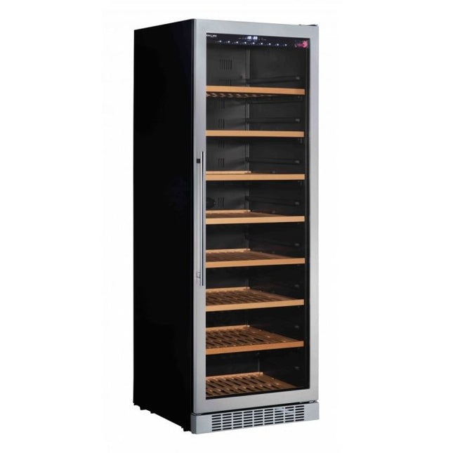 Tuscani BELLONA 166SS Wine Cellar Chiller Cooler Cabinet 151 Bottles Stainless Steel Door 424L Single Zone - BELLONA166SS