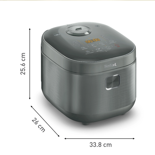 Tefal 1.8L (10 Cups) Rice Master IH Rice Cooker | RK818A65 (Baby Porridge Cooker Periuk Nasi Steamer Multi Cooker 电饭锅)