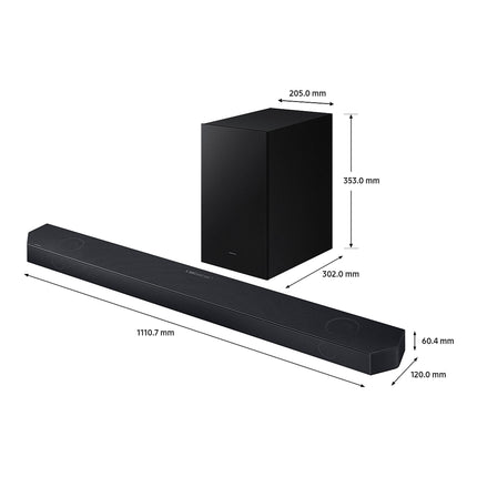 SAMSUNG HW-Q700D/XM REPLACE HW-Q700C/XM  320 WATTS 3.1.2 CHANNEL DOLBY ATMOS SOUNDBAR  HWQ700DXM / HWQ700CXM / Q700D / Q700C