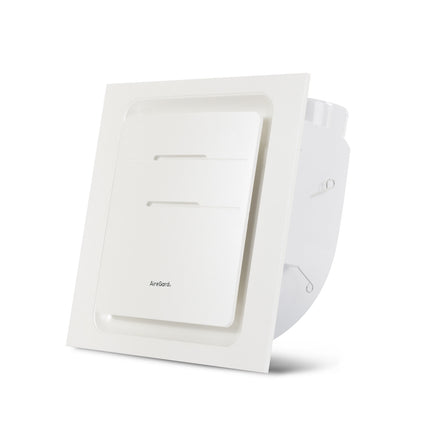 AireGard SL-110 Exhaust Fan Air Ventilator 4" / 4 Inch Silent Low Profile Series (White) 40db 730rpm 105cfm - SL110