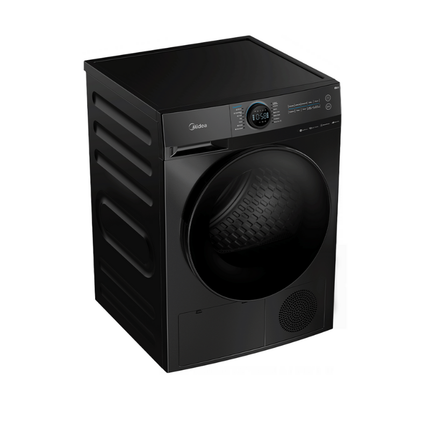 Midea MD200C80W 8KG Condenser Dryer – Lunar Dial, Sensor Dry, Anti-Crease & Interior Light