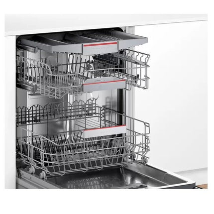 BOSCH Serie | 4 Semi-integrated Built-in Dishwasher60 cm Stainless steel  SMI4HCS48E