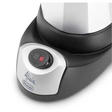 Delonghi Alicia Plus Electric Moka Pot EMKM6.B Automatic Shut Off Keep Warm 6 Cups EMKM6B Mesin Kopi