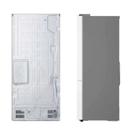 LG GV-B25FFGPB 617L French Door Fridge with Auto Ice Maker in White Glass Finish