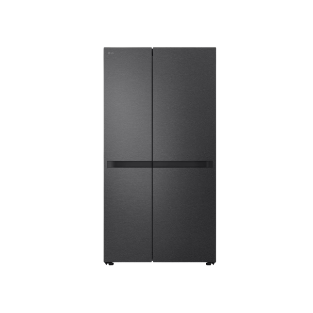 LG GC-B257KQJW 655l Side by Side Fridge in Essence Matte Black Smart Inverter™ ThinQ™ GCB257KQJW Peti Ais