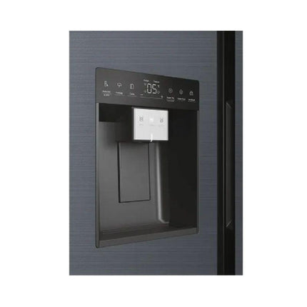 Haier HRF‑IS729AM(SL)U1 Side‑by‑Side Fridge ‑ Silk Ink Blue with Ice & Water Dispenser