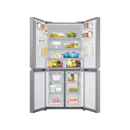 Samsung RF48A4000M9/ME 511L French Door Fridge – Gentle Silver Matt, Twin Cooling Plus™