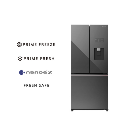Panasonic NR-CW530X 495L Prime+ Edition Premium 3 Doors Refrigerator NR-CW530XMMM