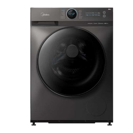 MIDEA 10kg/ 12kg Inverter Front Load Washer MF200W100WB / MF200W120WB Washing Machine Steam Care I Smart Control Mesin Basuh 洗衣机