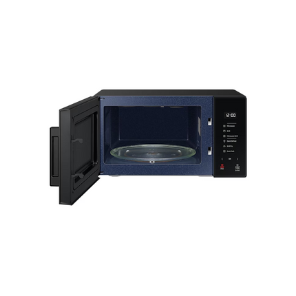 Samsung Microwave MG23T5018CK/SM Healthy Grill Fry 23L Pure Black MG23T5018CKSM Glass Touch 1200W Gelombang Mikro
