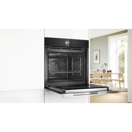 Bosch HBG7764B1 Series 8 Built-in Oven 71Litre Capacity Home Connect HBG7563B1 71L Oven Bina Dalam