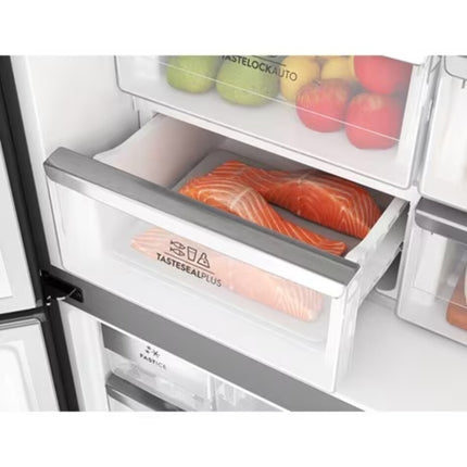 Electrolux 562L UltimateTaste 700 French Door Refrigerator (Metal Cooling) - Bottom Mount Freezer | EQE5600A-S (Side by Side Multi Door Fridge Peti Sejuk Peti Ais 电冰箱 EQE5600A EQE5600AS)