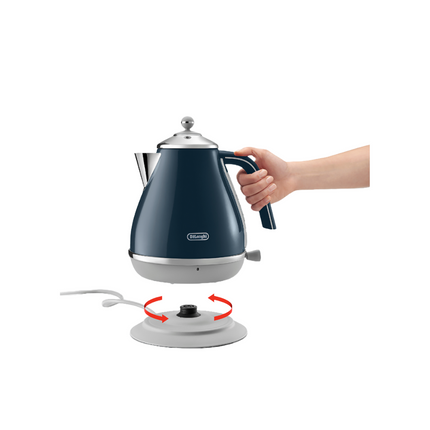 Delonghi KBOC2001.BL 1.7L Icona Capitals London Blue Kettle | ESH